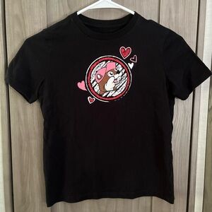 Buc-ee's Black Kids Short Sleeve Tee